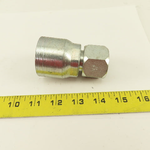 Eaton 1" Hose (-16) Crimp x 1-5/16"-12 SAE  Female Swivel