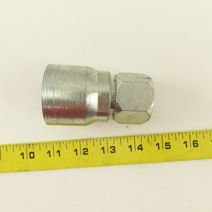 Eaton 1" Hose (-16) Crimp x 1-5/16"-12 SAE  Female Swivel