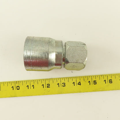 Eaton 1" Hose (-16) Crimp x 1-5/16"-12 SAE  Female Swivel