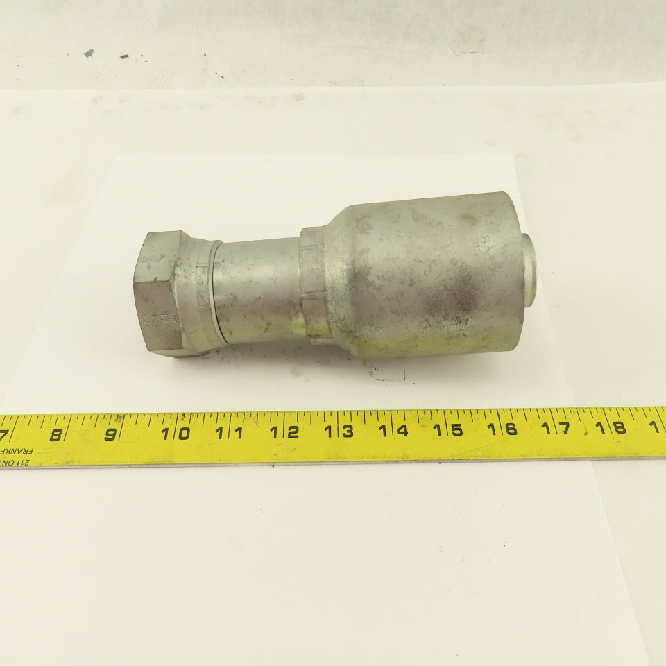 Eaton 6-Spiral-24 1-1/2" Hose (-24) Crimp x 1-7/8-12 (-24) Female Swivel Fitting