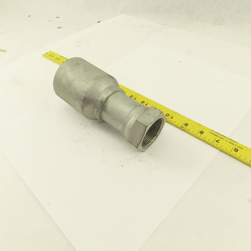 Eaton 6-Spiral-24 1-1/2" Hose (-24) Crimp x 1-7/8-12 (-24) Female Swivel Fitting