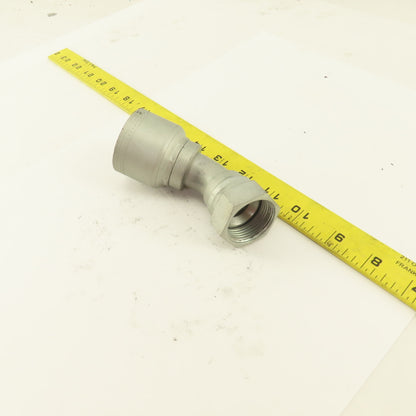 Eaton 1" Hose (-16) Crimp x 3/4" 1-5/16-12 Female Swivel 45° Elbow