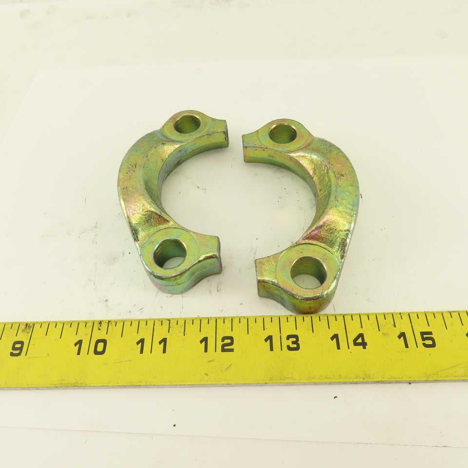 2"  (-32) Split Flange Clamp Steel Set Of 2