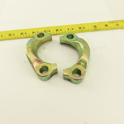 2"  (-32) Split Flange Clamp Steel Set Of 2