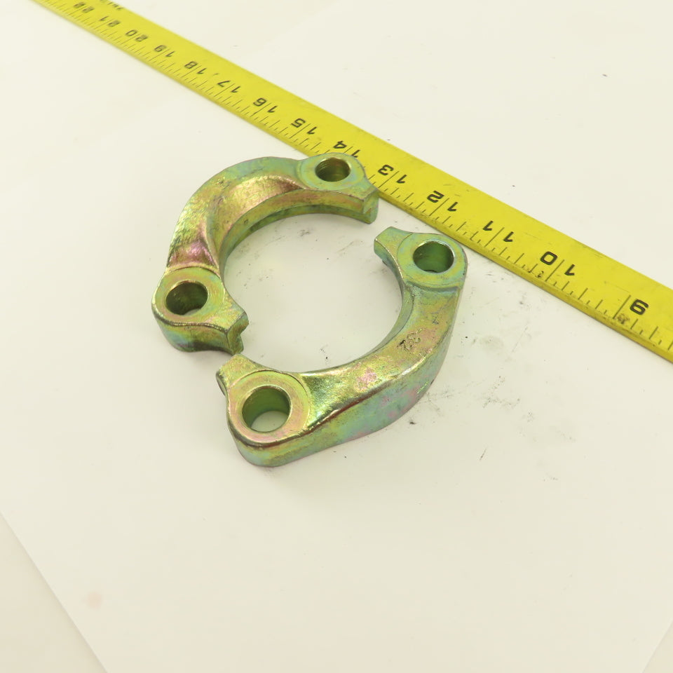2"  (-32) Split Flange Clamp Steel Set Of 2