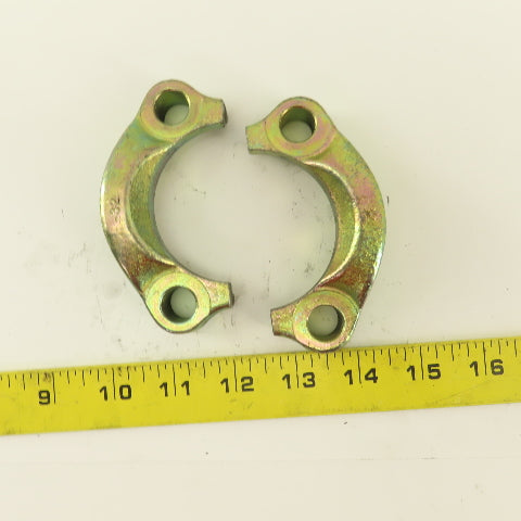 2"  (-32) Split Flange Clamp Steel Set Of 2