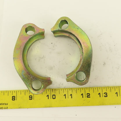 2"  (-32) Split Flange Clamp Steel Set Of 2