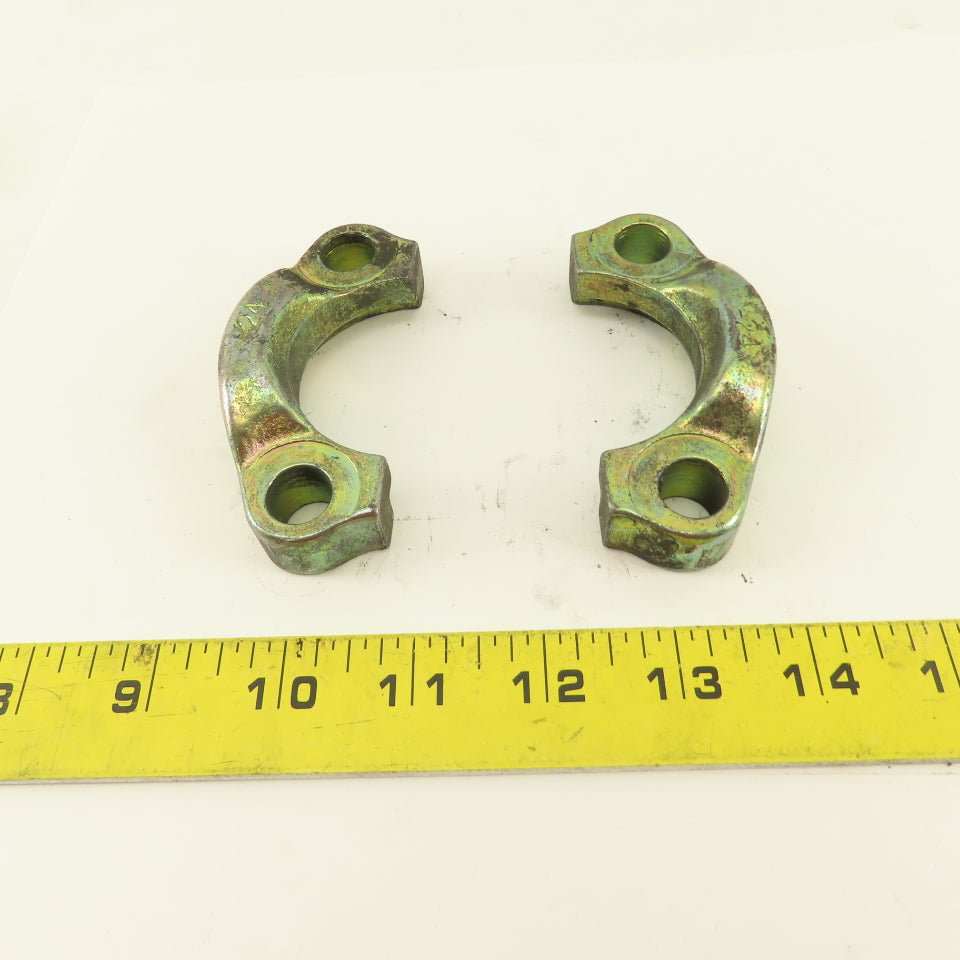 1-1/2" (-24) Split Flange Clamp Steel Set Of 2