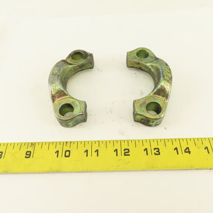 1-1/2" (-24) Split Flange Clamp Steel Set Of 2