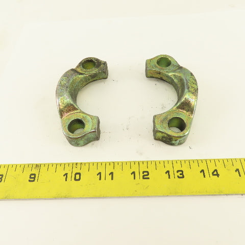 1-1/2" (-24) Split Flange Clamp Steel Set Of 2
