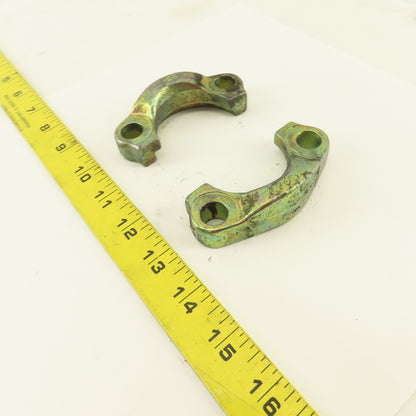 1-1/2" (-24) Split Flange Clamp Steel Set Of 2