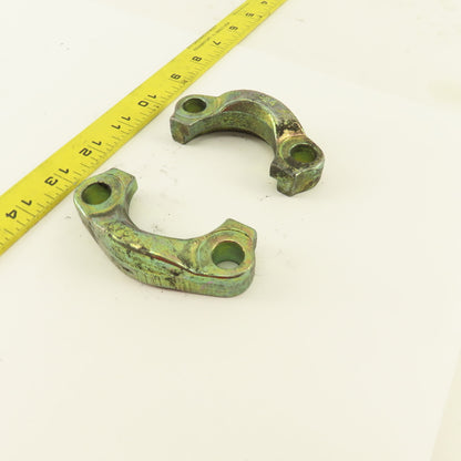 1-1/2" (-24) Split Flange Clamp Steel Set Of 2
