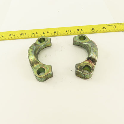 1-1/2" (-24) Split Flange Clamp Steel Set Of 2