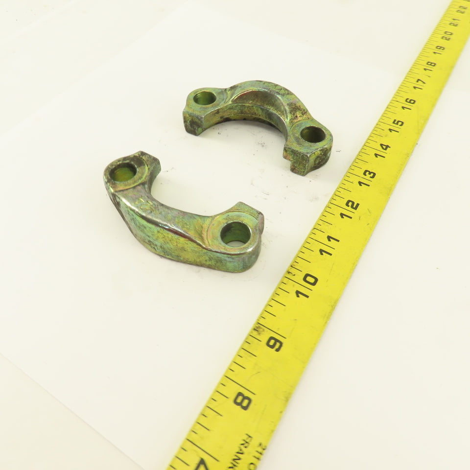 1-1/2" (-24) Split Flange Clamp Steel Set Of 2