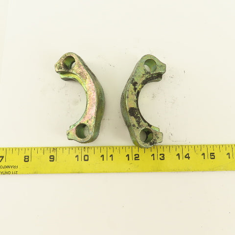 1-1/2" (-24) Split Flange Clamp Steel Set Of 2