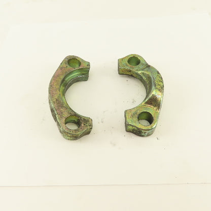 1-1/2" (-24) Split Flange Clamp Steel Set Of 2