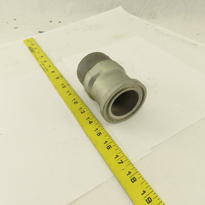 2-1/2-12 (-32) JIC Male x 2" Split Flange SAE J518 Straight Fitting