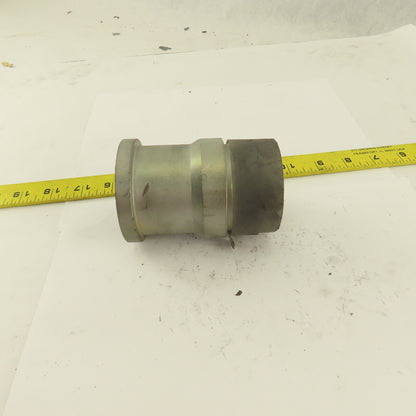 2-1/2-12 (-32) JIC Male x 2" Split Flange SAE J518 Straight Fitting
