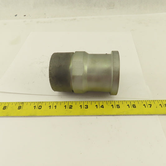 2-1/2-12 (-32) JIC Male x 2" Split Flange SAE J518 Straight Fitting