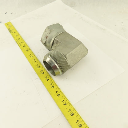 2-1/2-12 (-32) Female Swivel x 2-1/2" Male JIC Flare 90° Elbow