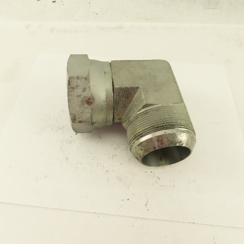 2-1/2-12 (-32) Female Swivel x 2-1/2" Male JIC Flare 90° Elbow