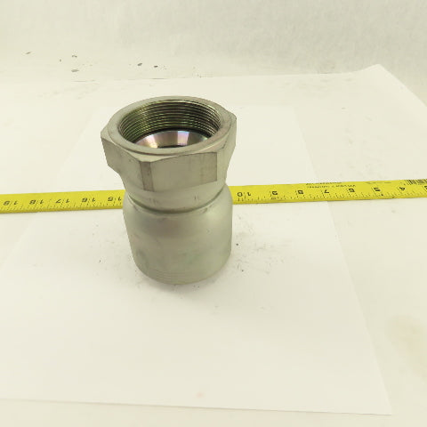 2-1/2-12 (-32) Female Swivel x 2" Hose (-32) Straight Connector