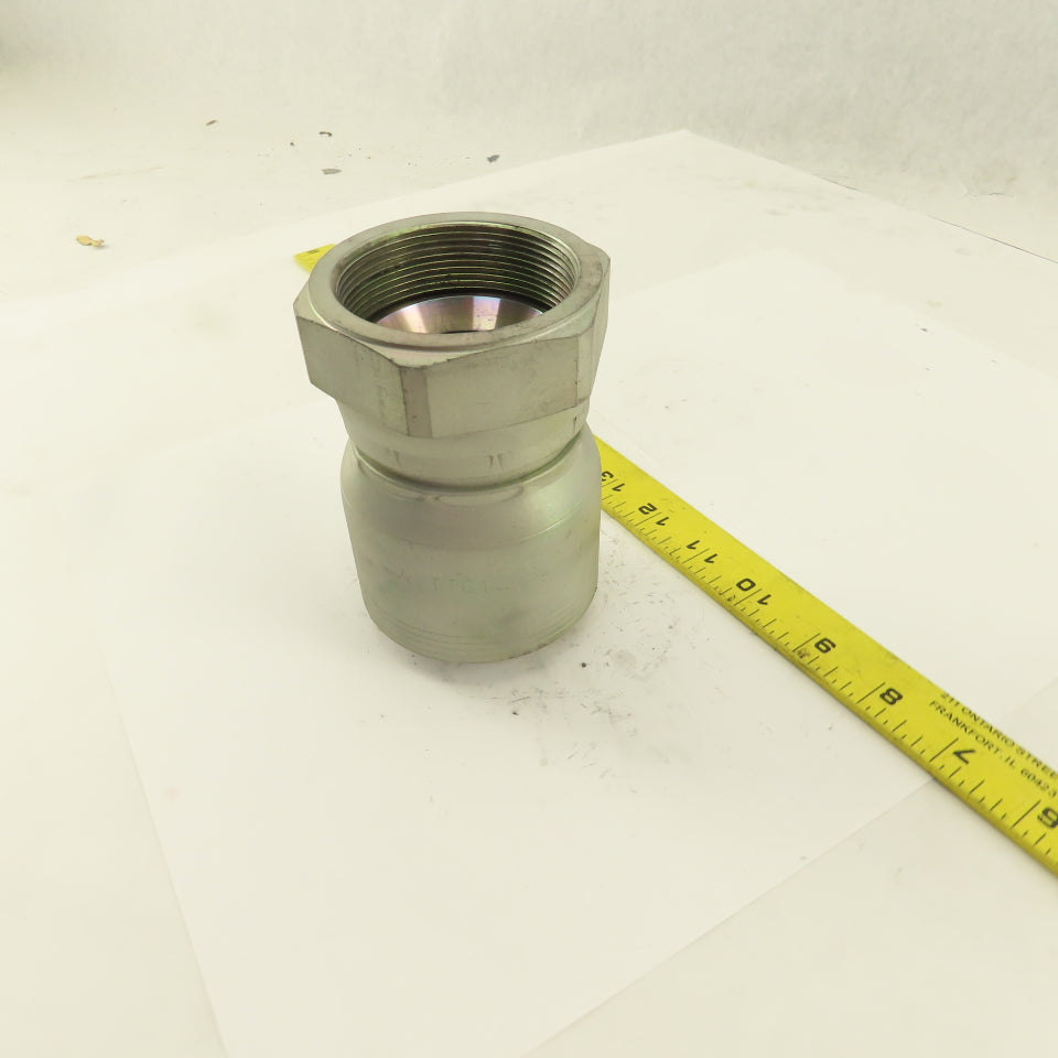 2-1/2-12 (-32) Female Swivel x 2" Hose (-32) Straight Connector