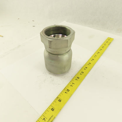 2-1/2-12 (-32) Female Swivel x 2" Hose (-32) Straight Connector