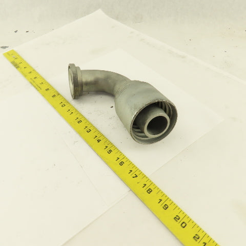 GW53-24X24 1-1/2" Hose  (-24) Crimp x 1-1/2" Split Flange 90° Elbow