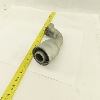 GW53-24X24 1-1/2" Hose  (-24) Crimp x 1-1/2" Split Flange 90° Elbow