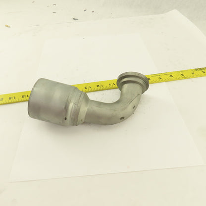 GW53-24X24 1-1/2" Hose  (-24) Crimp x 1-1/2" Split Flange 90° Elbow