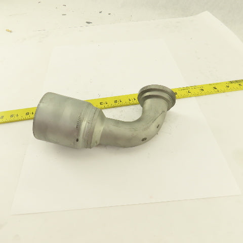 GW53-24X24 1-1/2" Hose  (-24) Crimp x 1-1/2" Split Flange 90° Elbow