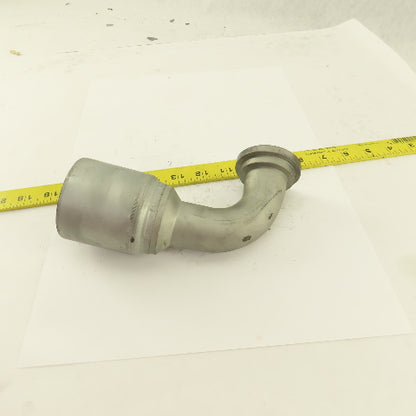 GW53-24X24 1-1/2" Hose  (-24) Crimp x 1-1/2" Split Flange 90° Elbow