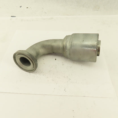 GW53-24X24 1-1/2" Hose  (-24) Crimp x 1-1/2" Split Flange 90° Elbow