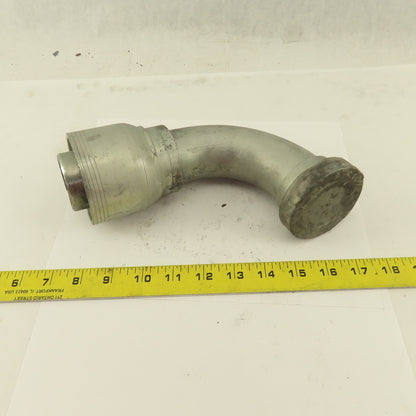 2" Hose (-32) Crimp x 2" Split Flange 90° Elbow Hydraulic Fitting