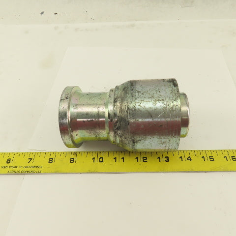 2" Hose (-32) Crimp x 2" Split Flange Mount Straight Hydraulic Fitting