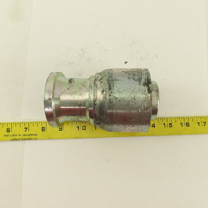2" Hose (-32) Crimp x 2" Split Flange Mount Straight Hydraulic Fitting