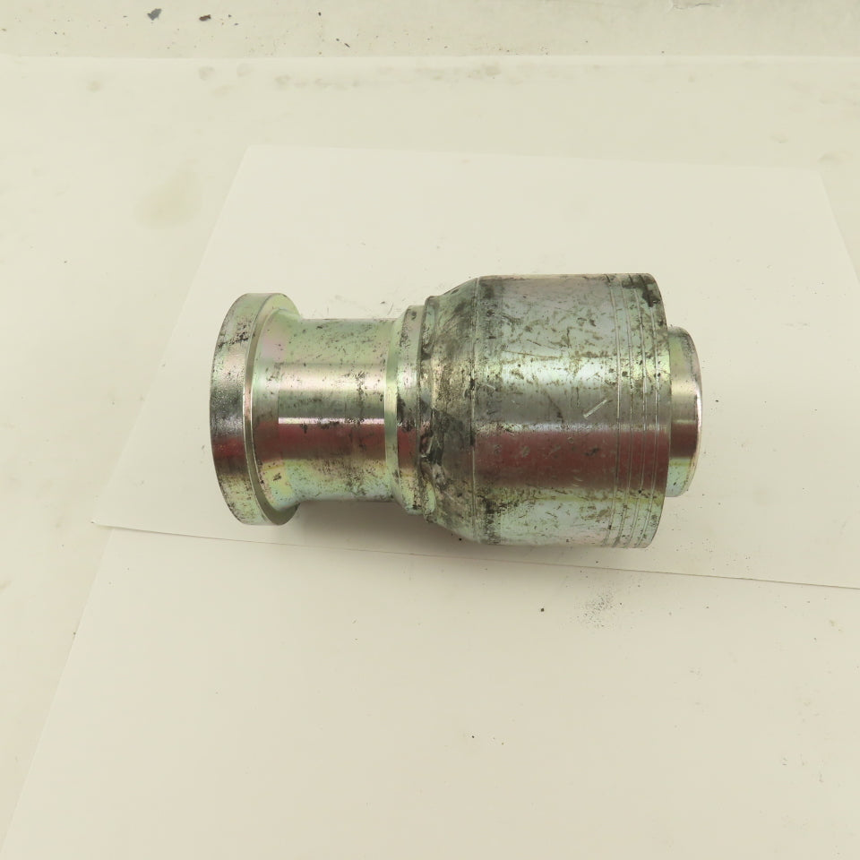 2" Hose (-32) Crimp x 2" Split Flange Mount Straight Hydraulic Fitting