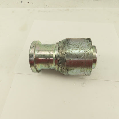 2" Hose (-32) Crimp x 2" Split Flange Mount Straight Hydraulic Fitting