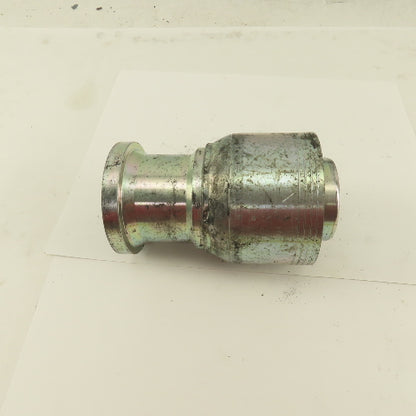 2" Hose (-32) Crimp x 2" Split Flange Mount Straight Hydraulic Fitting