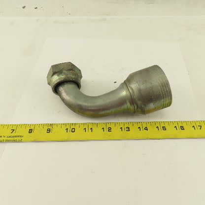 1-1/4" (-20) Hose Crimp x 1-1/4" (-20) Swivel Seal Lok 90° Elbow