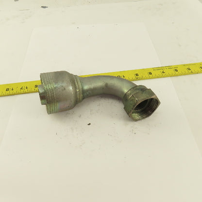1-1/4" (-20) Hose Crimp x 1-1/4" (-20) Swivel Seal Lok 90° Elbow