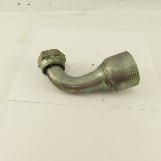 1-1/4" (-20) Hose Crimp x 1-1/4" (-20) Swivel Seal Lok 90° Elbow