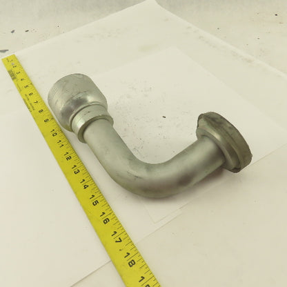 Eaton 1-1/2" Hose ( -24) Crimp x 2" Split Flange Mount 90° Elbow Fitting