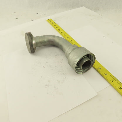 Eaton 1-1/2" Hose ( -24) Crimp x 2" Split Flange Mount 90° Elbow Fitting