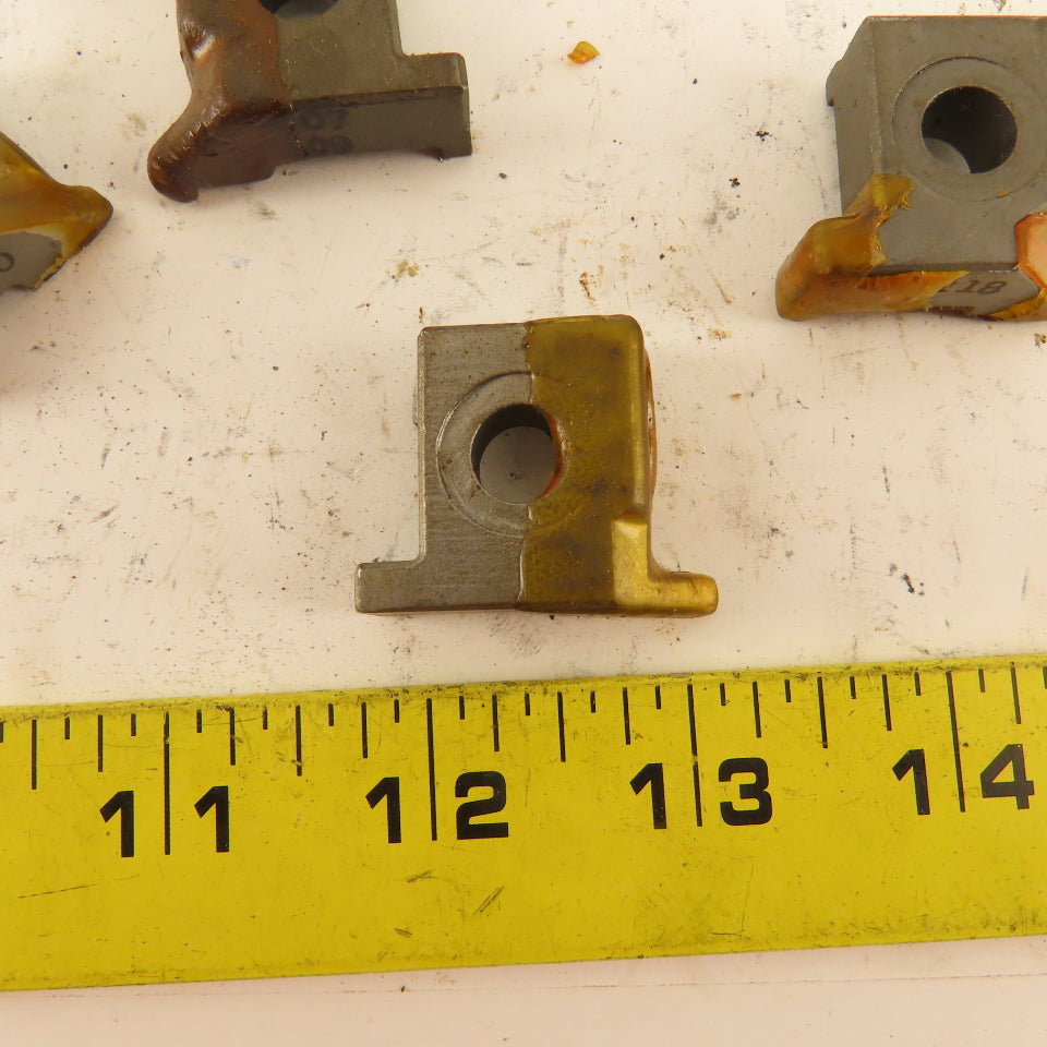Manchester 407-118 OD Grooving Insert Clamps 5 Left 1 Right Lot Of 6
