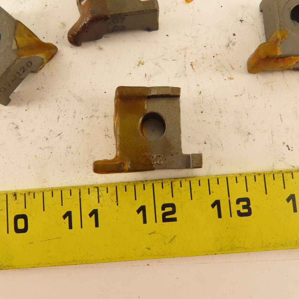 Manchester 407-118 OD Grooving Insert Clamps 5 Left 1 Right Lot Of 6