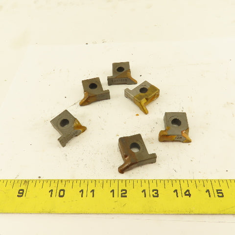 Manchester 407-118 OD Grooving Insert Clamps 5 Left 1 Right Lot Of 6