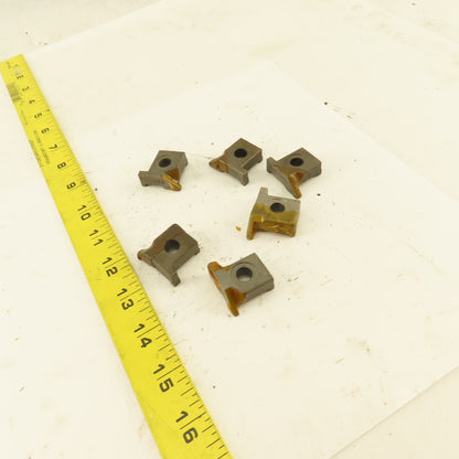 Manchester 407-118 OD Grooving Insert Clamps 5 Left 1 Right Lot Of 6