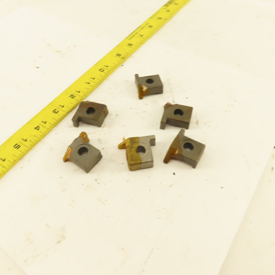 Manchester 407-118 OD Grooving Insert Clamps 5 Left 1 Right Lot Of 6